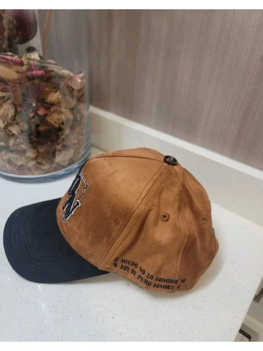 Sonora Mexico Snapback Hat Embroidered Cap Silk Head New Brown/Black